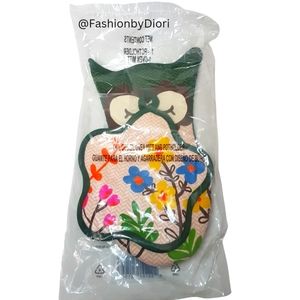 Avon Owl Design Oven Mitt and Potholder